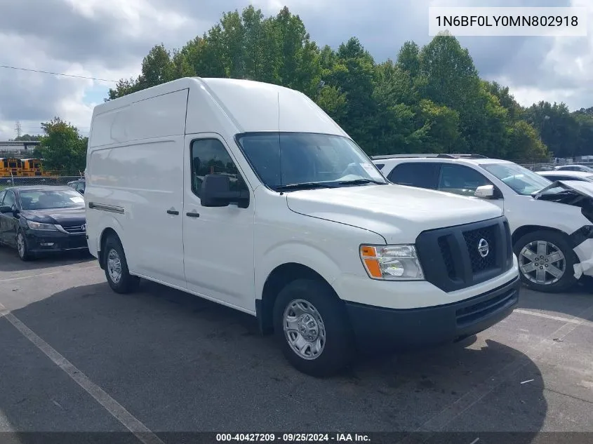 2021 Nissan NV