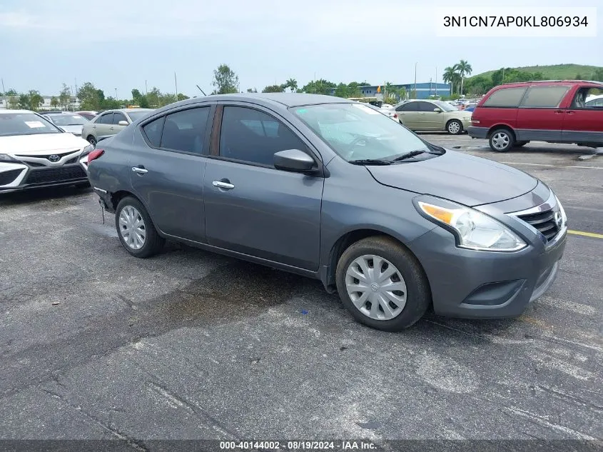 2019 Nissan Versa