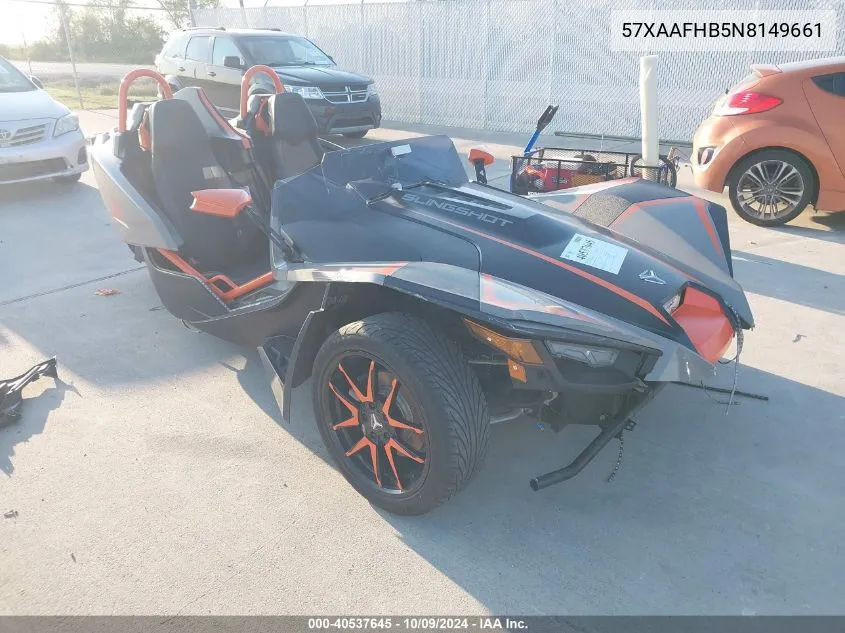 2022 Polaris slingshot