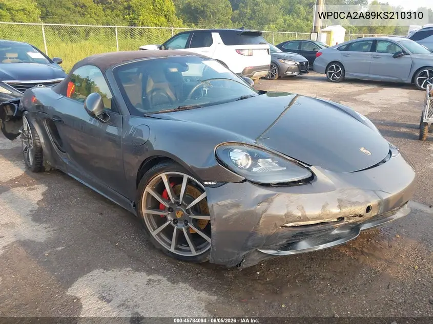 2019 Porsche 718 Boxster