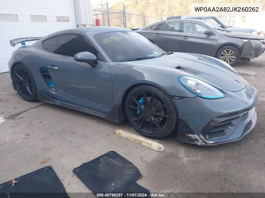 2018 Porsche 718 Cayman