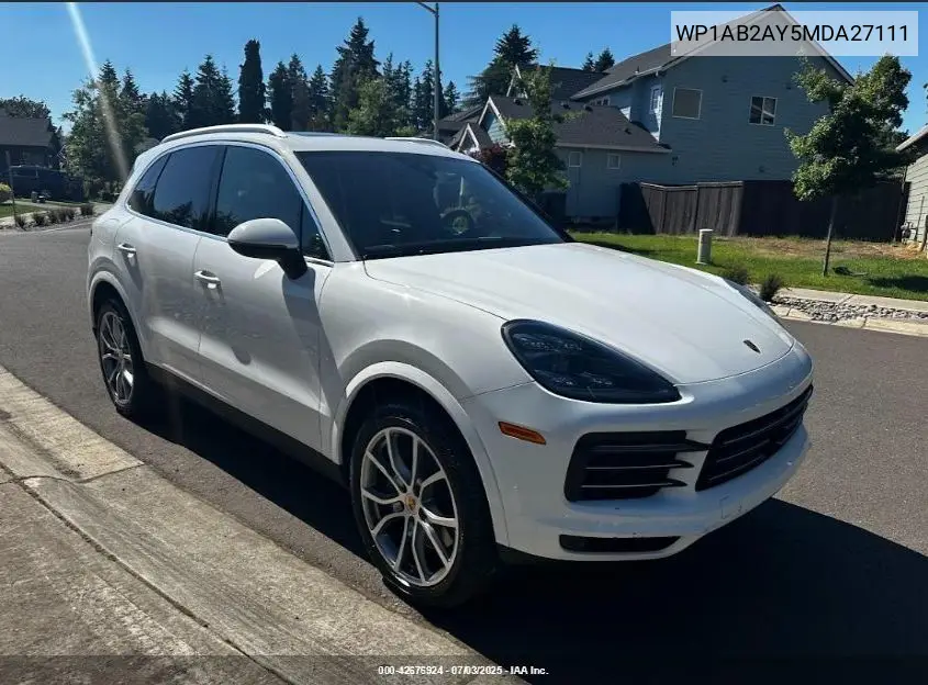 2021 Porsche Cayenne
