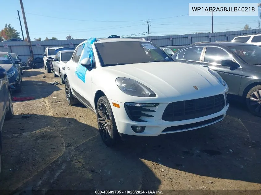 2018 Porsche Macan