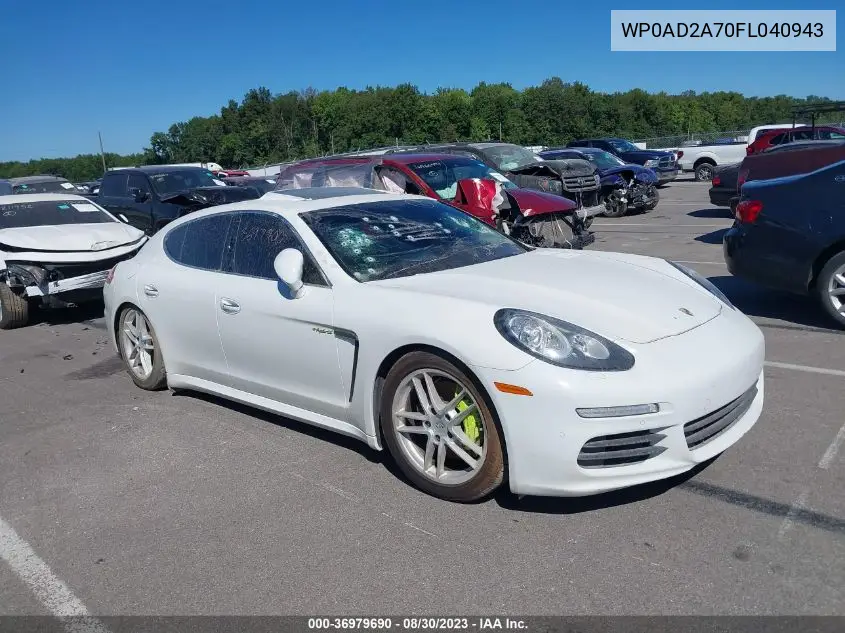 2015 Porsche Panamera
