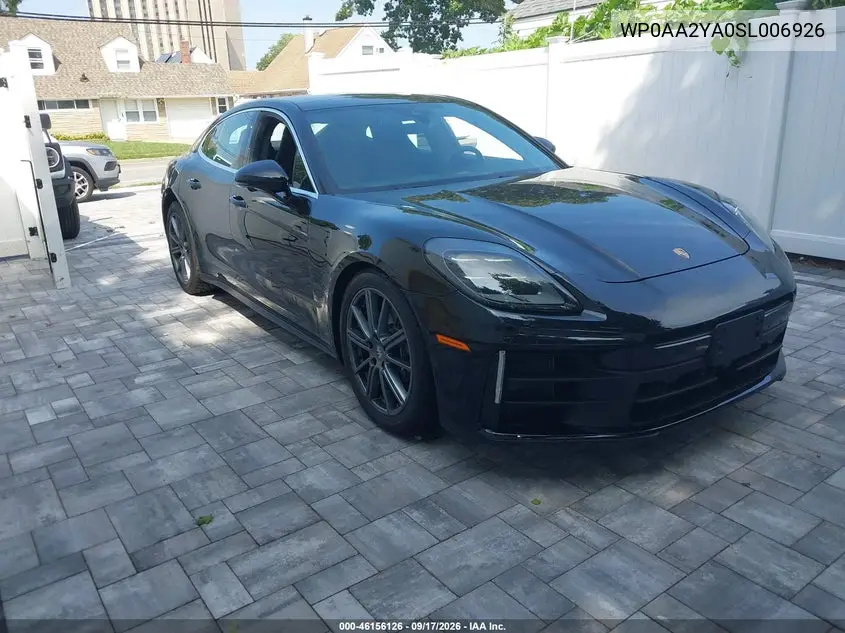 2025 Porsche Panamera