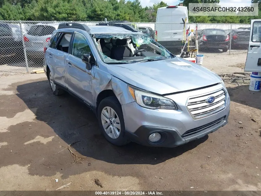 2017 Subaru Outback
