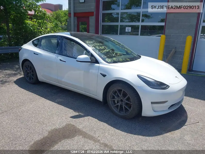 2021 Tesla Model 3