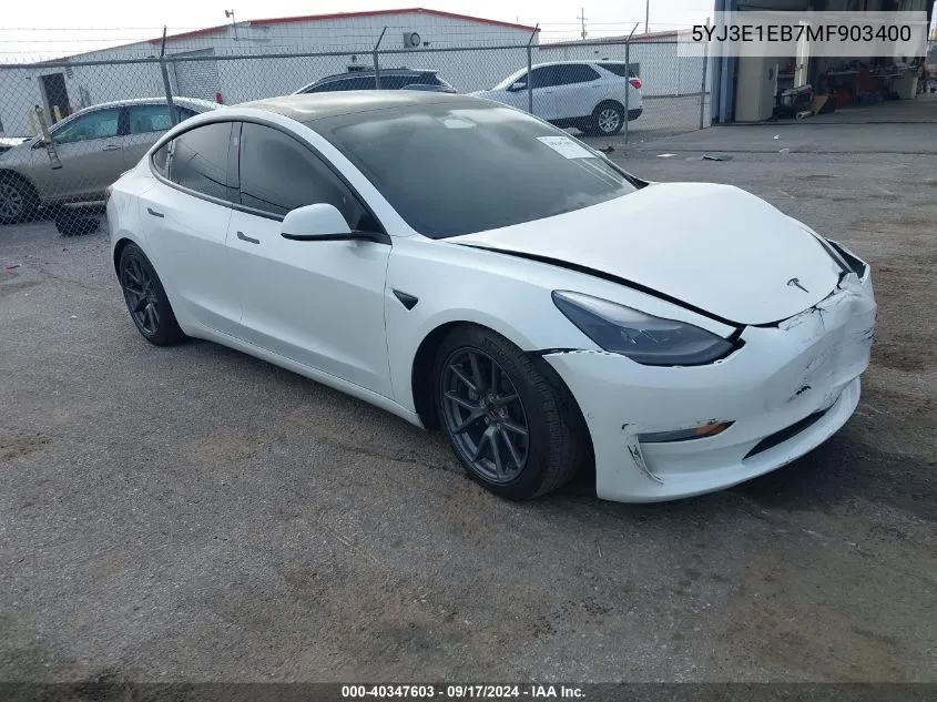2021 Tesla Model 3