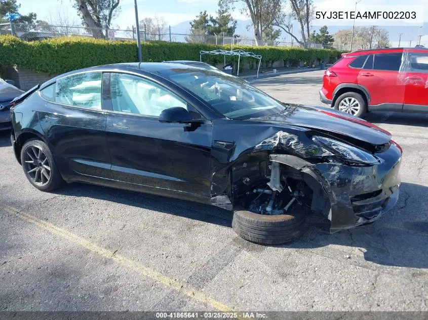 2021 Tesla Model 3