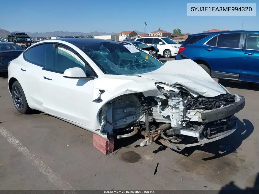 2021 Tesla Model 3