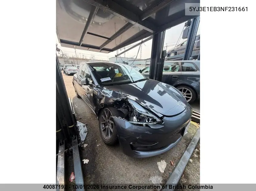 2022 Tesla Model 3