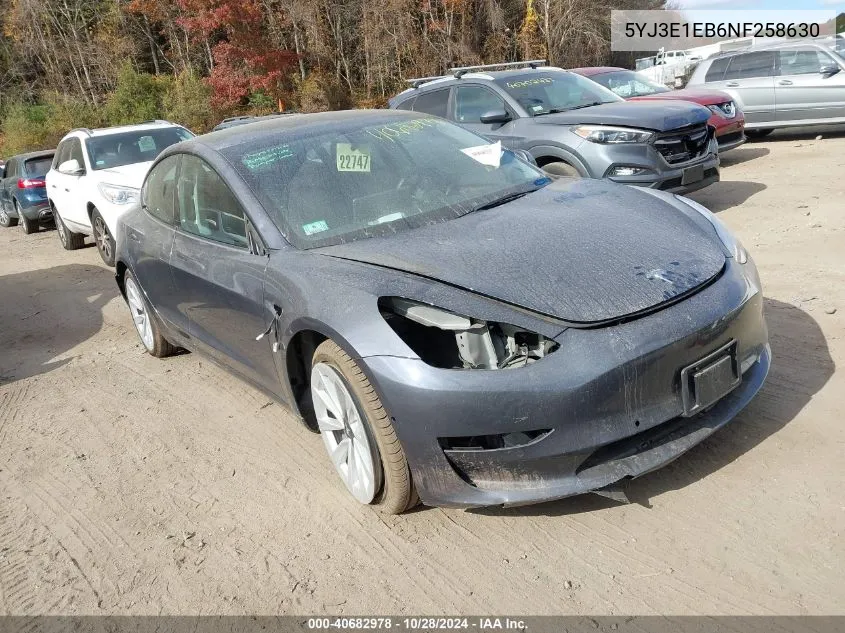 2022 Tesla Model 3