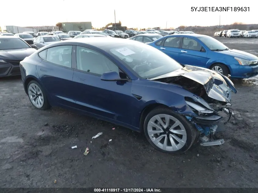 2022 Tesla Model 3