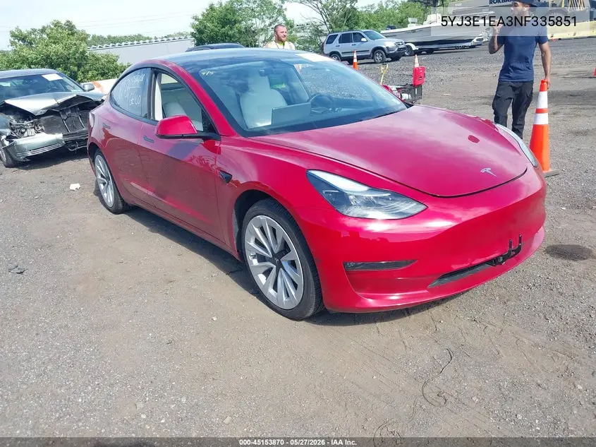 2022 Tesla Model 3