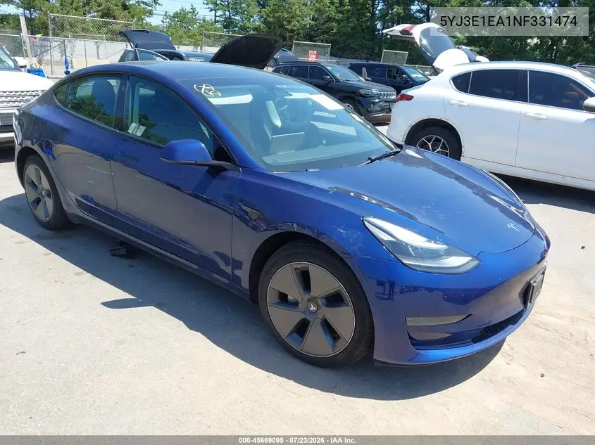 2022 Tesla Model 3