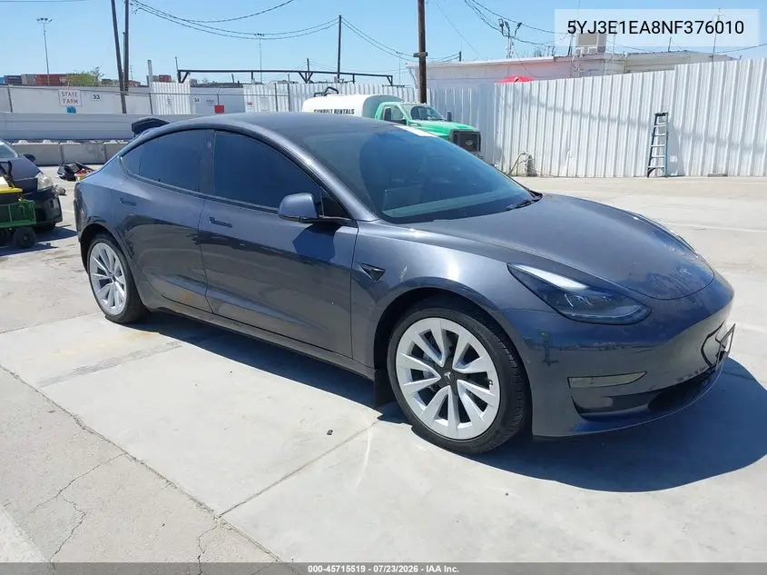 2022 Tesla Model 3