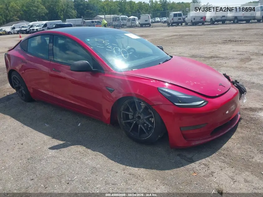 2022 Tesla Model 3