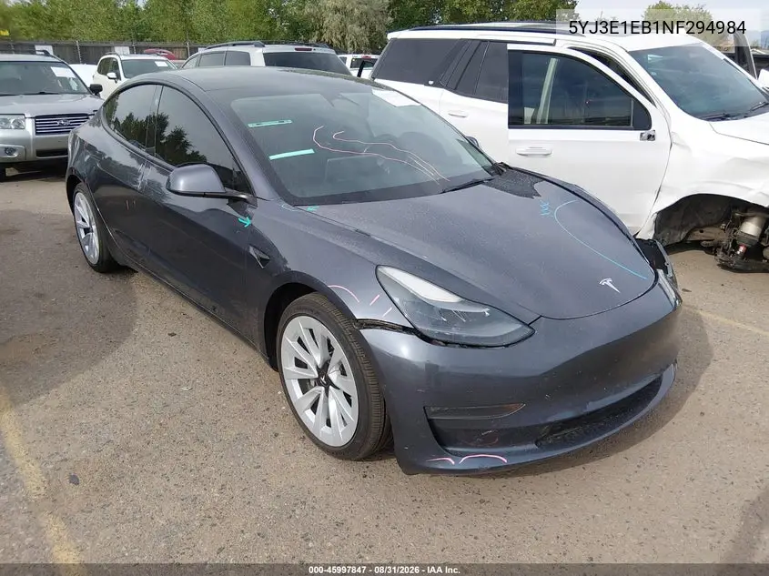 2022 Tesla Model 3