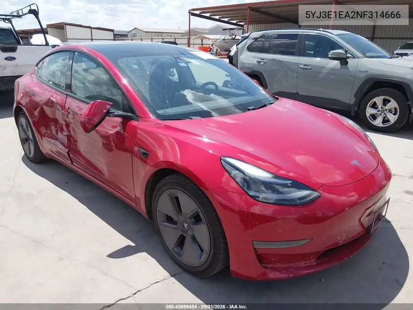 2022 Tesla Model 3