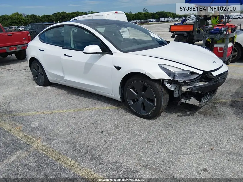 2022 Tesla Model 3