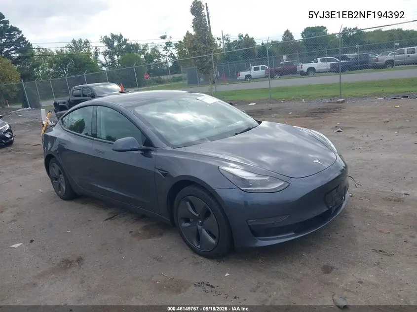 2022 Tesla Model 3