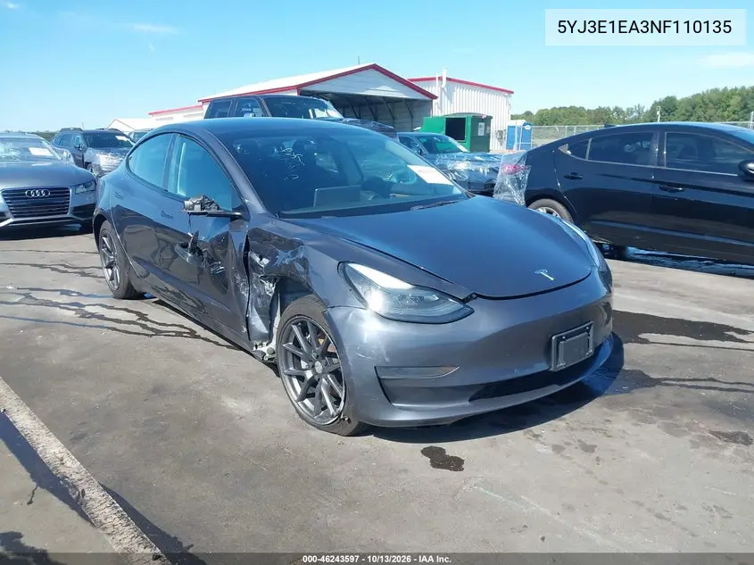 2022 Tesla Model 3