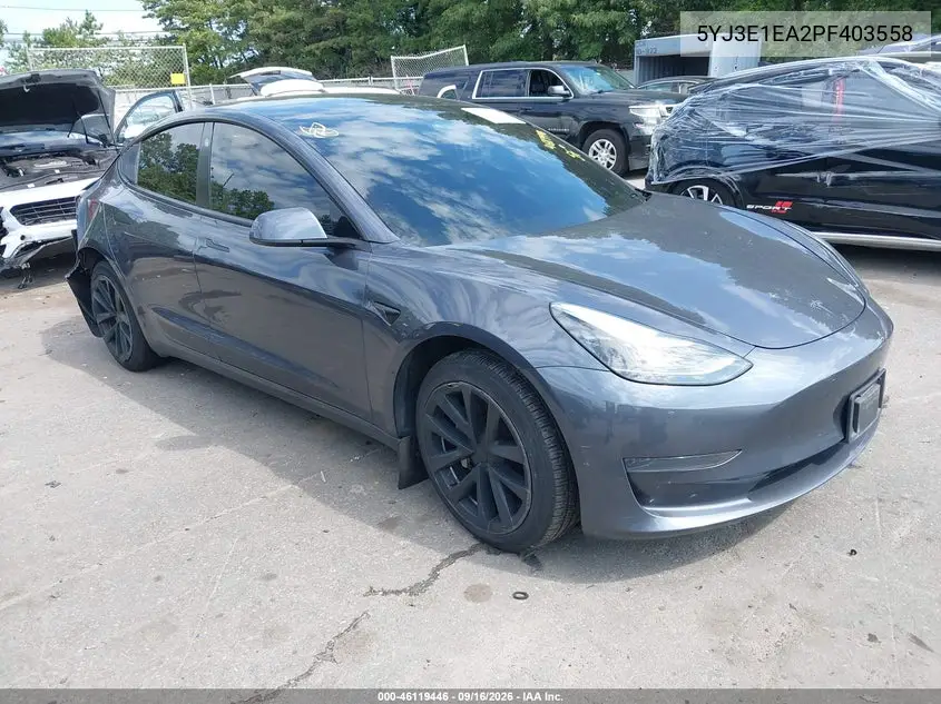 2023 Tesla Model 3