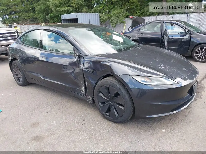 2024 Tesla Model 3
