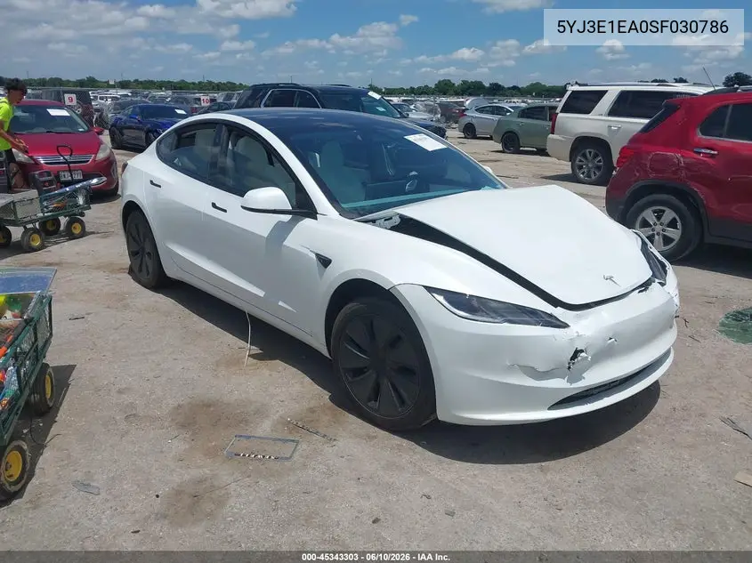 2025 Tesla Model 3