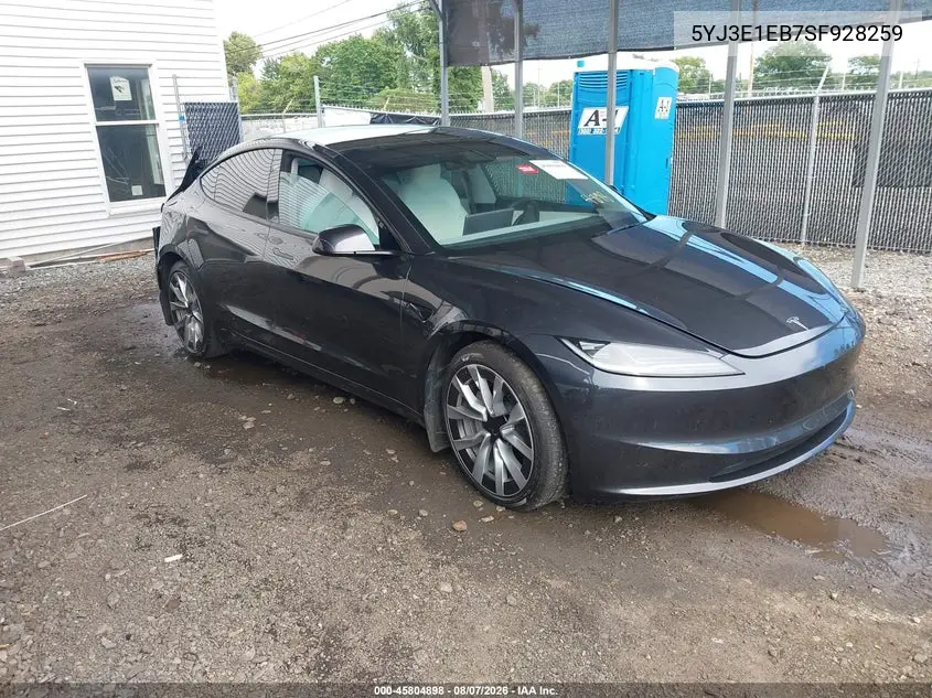 2025 Tesla Model 3