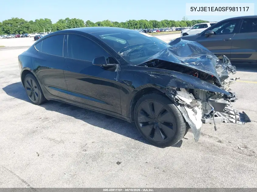 2025 Tesla Model 3