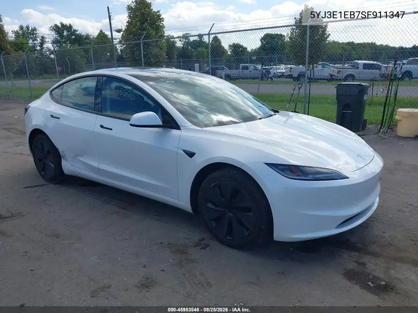 2025 Tesla Model 3