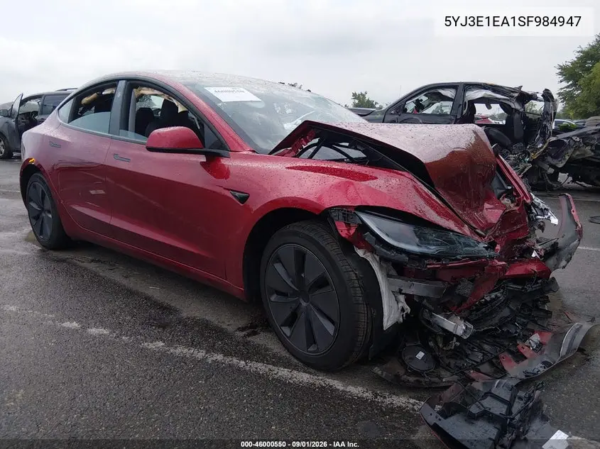 2025 Tesla Model 3