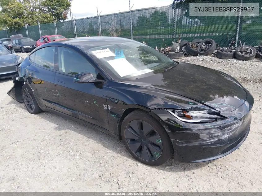 2025 Tesla Model 3