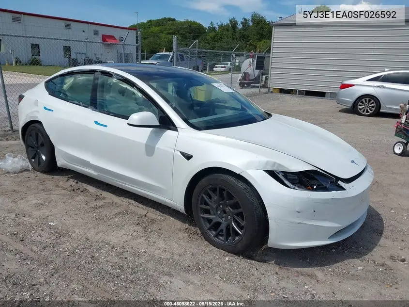 2025 Tesla Model 3