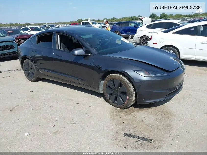 2025 Tesla Model 3