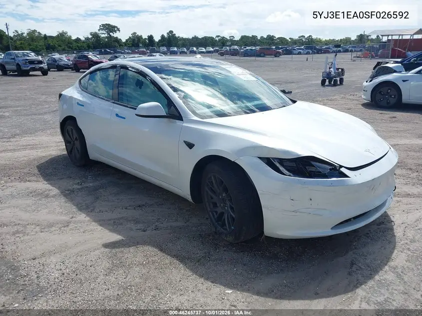 2025 Tesla Model 3