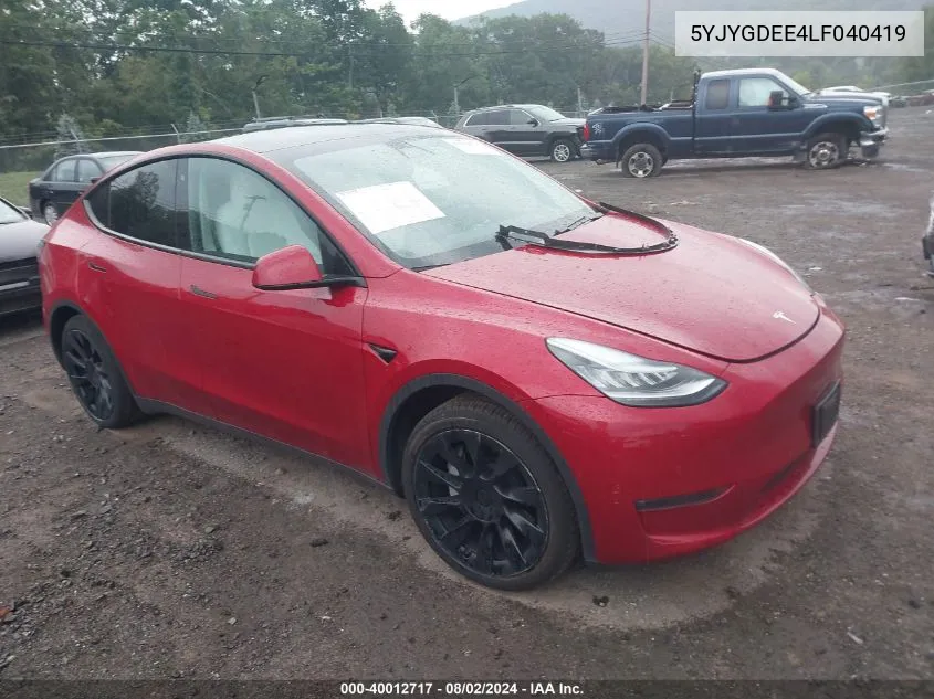 2020 Tesla Model Y