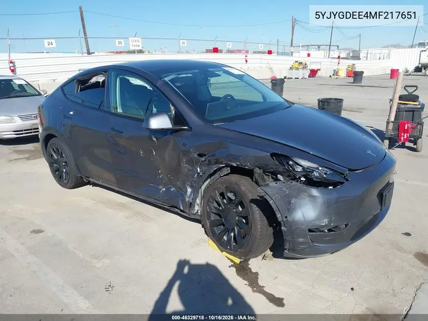 2021 Tesla Model Y