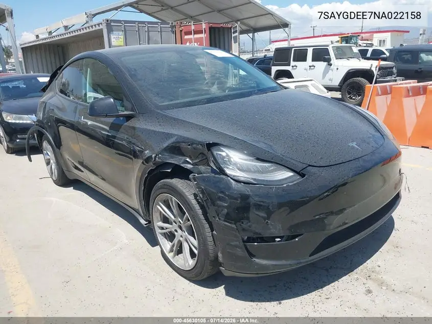 2022 Tesla Model Y