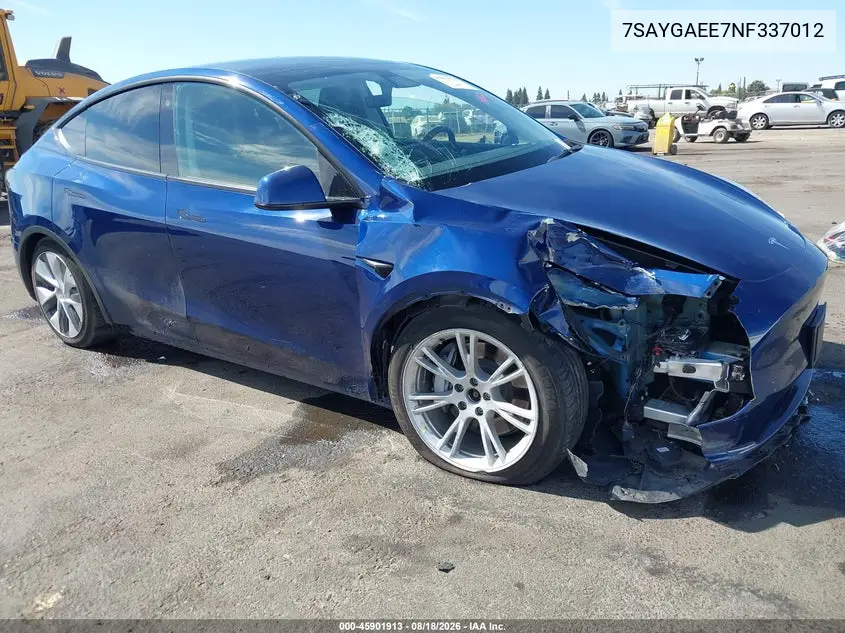 2022 Tesla Model Y
