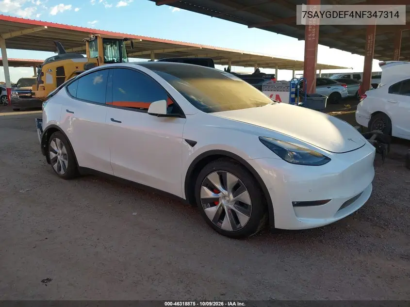 2022 Tesla Model Y