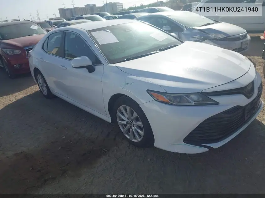 2019 Toyota Camry