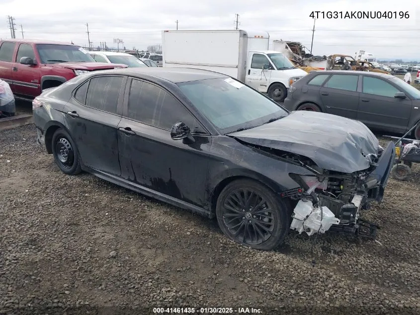 2022 Toyota Camry