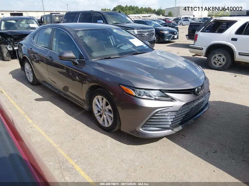 2022 Toyota Camry