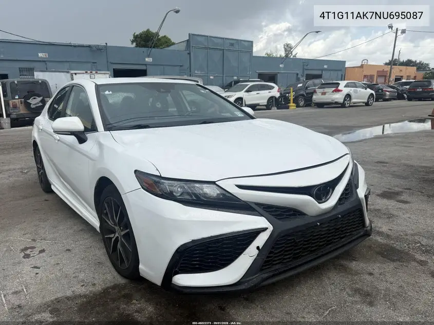 2022 Toyota Camry — IAAI lot #46022373