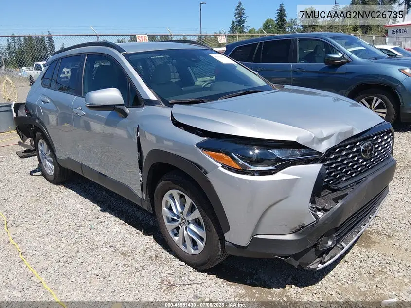 2022 Toyota Corolla Cross