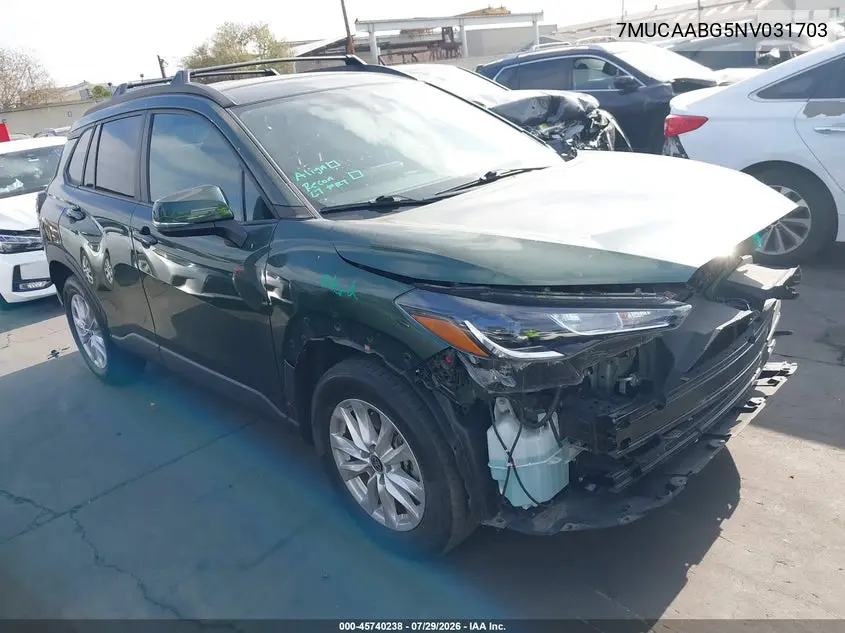2022 Toyota Corolla Cross