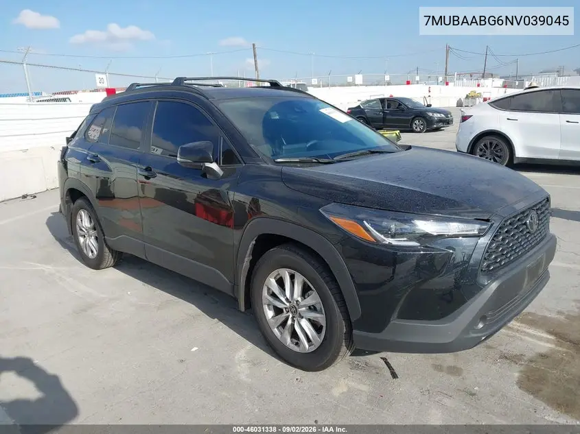 2022 Toyota Corolla Cross