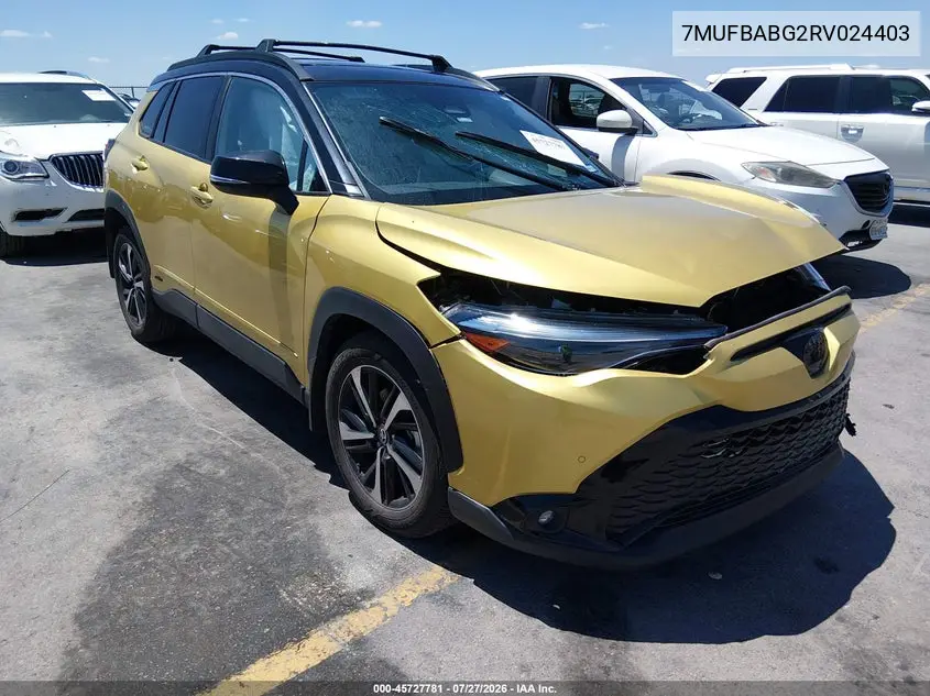 2024 Toyota Corolla Cross